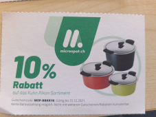 Microspot - 10% Gutschein Kuhn Rikon Sortiment