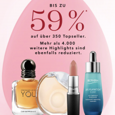 Nur heute: Bis zu 59% auf 350 Douglas-Topseller z.B. MAC Lippenstift für CHF 15.- + Versand