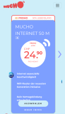 MUCHO Internet 50 Mbit/s (DSL oder Glasfaser)