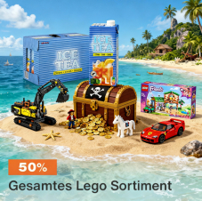 *Vorankündigung* 50% auf gesamtes Lego Sortiment & Kult Ice Tea (Migros Jubiläumsknaller)