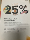25% aufs Kneipp Sortiment bei Galaxus