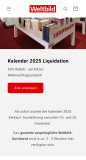 Vor Info - Weltbild online Liquidationsverkauf