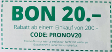 Microspot.ch: CHF 20.- Rabatt ab CHF 200.- Bestellwert / gültig bis auf weiters