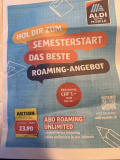 ALDI MOBILE Roaming Unlimited Abo