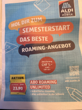 ALDI MOBILE Roaming Unlimited Abo