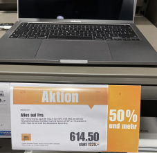 Lokal? 5200 Brugg (AG) — Macbook Pro | M1 | 13.3 Zoll | 8 GB RAM — !! 50% Rabatt !!