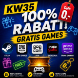 100% Rabatt Games KW35 (Steam, Epic, GOG, IndieGala, Prime Gaming, Ubisoft)