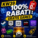 100% Rabatt Games KW39 (Steam, Epic, GOG, IndieGala, Prime Gaming, Ubisoft)