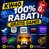 100% Rabatt Games KW40 (Steam, Epic, GOG, IndieGala, Prime Gaming, Ubisoft)