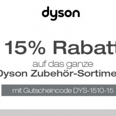 15% auf Dyson-Zubehör bei nettoshop.ch, z.B. Dyson Autopflegeset Zubehör für CHF 67.15 statt CHF 79.-