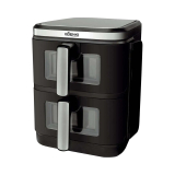 Koenig Vertical Doppel-Heissluftfritteuse mit 11 Litern Kapazität