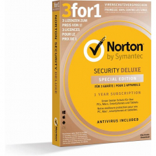 Symantec Norton Security Deluxe Special Edition, 3 Geräte, 1 Jahr, DE/FR