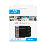 PNY Attache 4 – 3x32GB USB-Sticks für 9.90 Franken bei Techmania, inkl. Lieferung