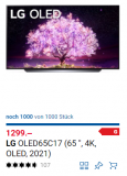 LG OLED65C1 bei digitec für 1’299.-!!!!