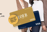 Gratis LOEB Kreditkarte von Bonuscard mit 145 Franken LOEB Willkommensbonus & 24 Mt. Garantieverlängerung