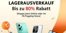 Lagerausverkauf bei Xiaomi (bis zu 80% Rabatt), z.B. Xiaomi Pad 5