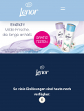 Lenor Light Wäscheparfüm zum testen