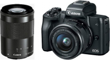 CANON EOS M50 Kit, 15-45mm IS STM + 55-200mm IS STM bei digitec für 699.- CHF