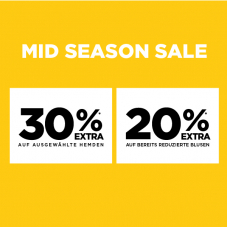 Eterna: Mid Season Sale – 30% EXTRA auf Hemden