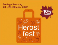 10% Herbstfestrabatt Neumarkt Altstetten (Migros, Melectronics, Denner) am Freitag, 28. Oktober und Samstag, 29. Oktober