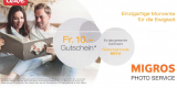Gutschein CHF 10 (mind. Bestellung CHF 40) bei Migros Photo Service