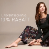Nur heute: 10% auf alles bei Calida, z.B. Greta Pyjama für CHF 98.10 statt CHF 109.-