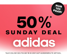 Dosenbach: Bis zu 50% Rabatt auf ausgewählte Artikel von Adidas