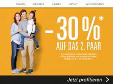 30% auf das zweite Paar Schuhe bei Ochsner Shoes, z.B. Guess Klara Damen für CHF 62.93 statt CHF 89.90
