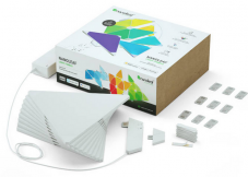 Das Set „NANOLEAF Rhythm“ mit 12 Panels ist aktuell günstiger zu haben als das mit 9 Panels.