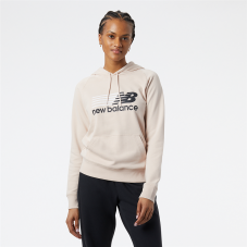 New Balance Classic Hoodie Beige für Damen in XS bis XL erhältlich