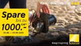 Bis zu CHF 1000.- Vergünstigung auf Nikon Kameras & Objektive bei MediaMarkt