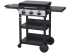 OHMEX Plancha mit Gas (3 Brenner, Seitentische, ohne Gasschlauch)