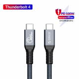 Thunderbolt 4 Kabel 40 Gbit/s Datenübertragung PD100W