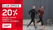 Ochsner Sport: 20% Rabatt auf Running & Fitness (Vollpreisartikel)