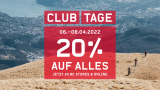 Clubtage bei Ochsner Sport – auf alles 20% Rabatt!