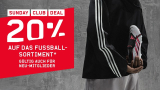 20% Rabatt auf das gesamte Fussball-Sortiment bei Ochsner Sport (nur heute) – z.B. diverse Fanshirts ab CHF 5.95