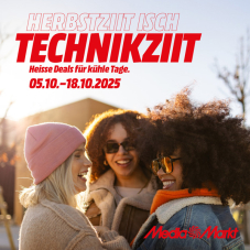 Herbstziit isch Technikziit - diverse Aktionen bei MediaMarkt