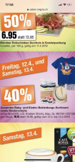 40% auf Kinderbekleidung und -Schuhe bei Migros