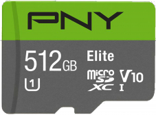 PNY Elite 512GB / Class 10 (@Digitec)