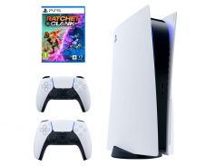 Sony PS5 inkl. Ratchet + Clank: Rift Apart + DualSense White
