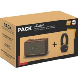 Marshall Acton III Lautsprecher Braun & Major V Bluetooth On-Ear-Kopfhörer Braun