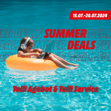 Summer Deals bei MediaMarkt - z.B. iPhone 15 Pro Max