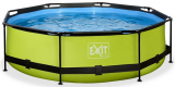 EXIT Pool, Lime (Ø 300 x 76 cm, Stahlrohrbecken)