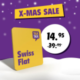 TalkTalk Swiss Flat für CHF 14.95 / Mt. (Schweizweit alles unlimitiert, inklusive 5G-Speed und Sunrise Netz)