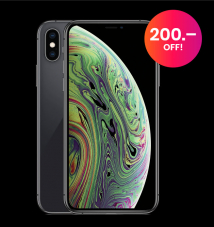Apple iPhone XS 64 GB Space Gray für CHF 599.- auf 123mobile.ch