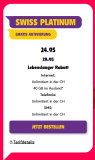 Schweizweit unlimitiert + 40 GB Roaming für 24.95 inkl. geschenkte Aktivierungsgebühr! Bis Sonntag!