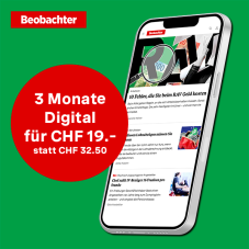 3 Monate Beobachter Digital für CHF 19.– statt CHF 32.50