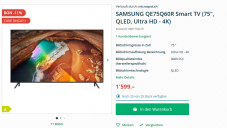 Samsung QE75Q70R bei Microspot.ch
