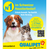 20% Rabattgutschein bei QUALIPET ab CHF 100.– Einkauf – gültig bis 07.09.2025