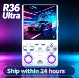 R36 Ultra Handheld Spielekonsole mit 4-Zoll-IPS-Bildschirm